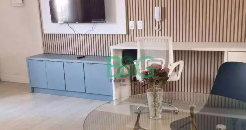 Apartamento com 1 dormitório à venda, 38 m² por r$ 429.000 - liberdade - são paulo/sp