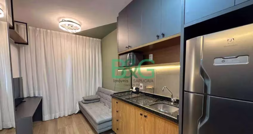 Apartamento com 1 dormitório à venda, 24 m² por r$ 399.000 - vila pompeia - pompéia/sp