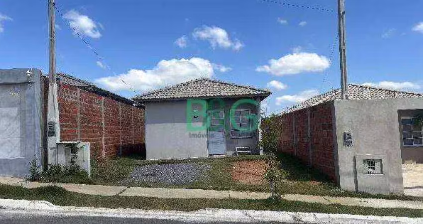 Casa com 2 dormitórios à venda, 45 m² por r$ 105.481 - pacaembu bandeiras - salto de pirapora/sp