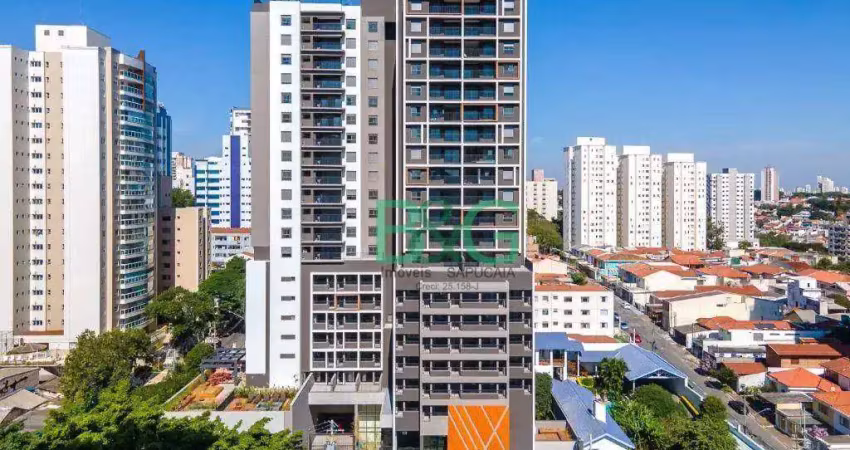 Studio com 1 dormitório à venda, 27 m² por r$ 287.793 - saúde - são paulo/sp