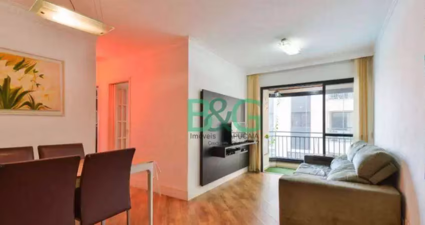 Apartamento com 3 dormitórios à venda, 70 m² por r$ 595.000,00 - chácara inglesa - são paulo/sp