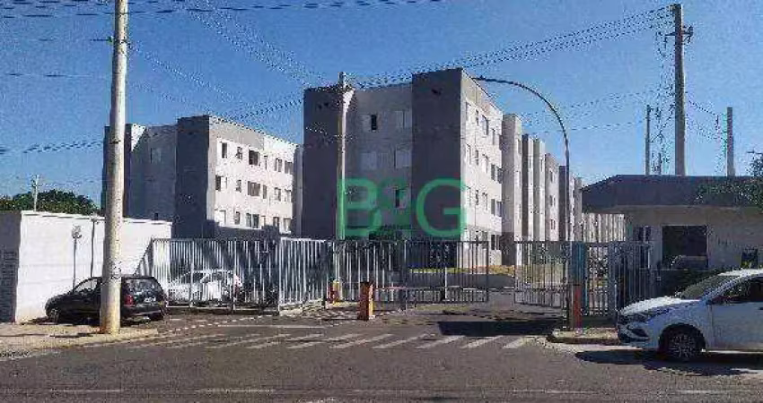 Apartamento com 2 dormitórios à venda, 56 m² por r$ 182.690 - recreio alvorada - santa bárbara d'oeste/sp