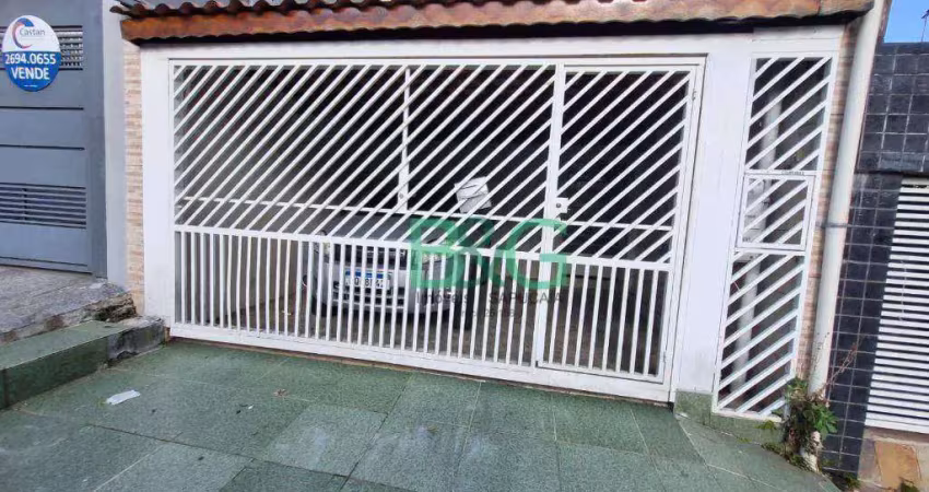 Casa com 3 dormitórios para alugar, 100 m² por r$ 3.605,00/mês - vila canero - são paulo/sp