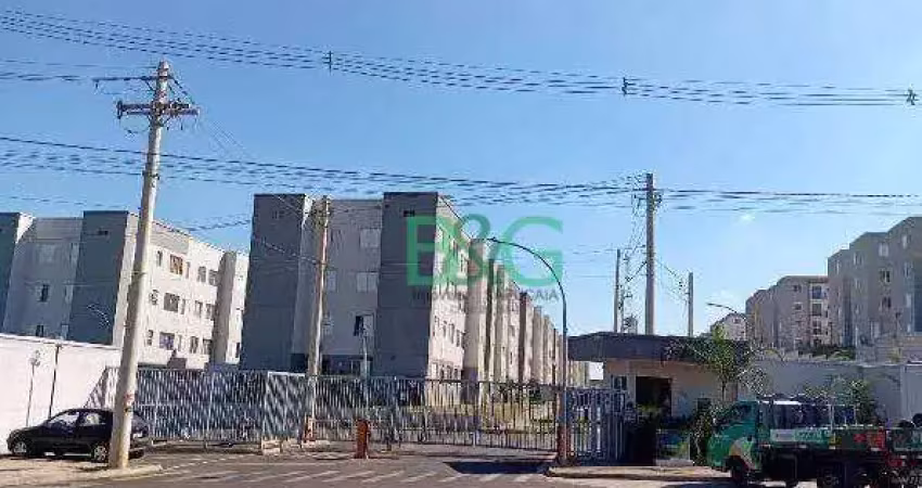 Apartamento com 2 dormitórios à venda, 42 m² por r$ 162.268 - recreio alvorada - santa bárbara d'oeste/sp