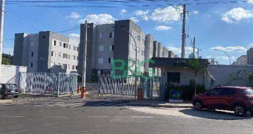 Apartamento com 2 dormitórios à venda, 42 m² por r$ 187.925 - recreio alvorada - santa bárbara d'oeste/sp