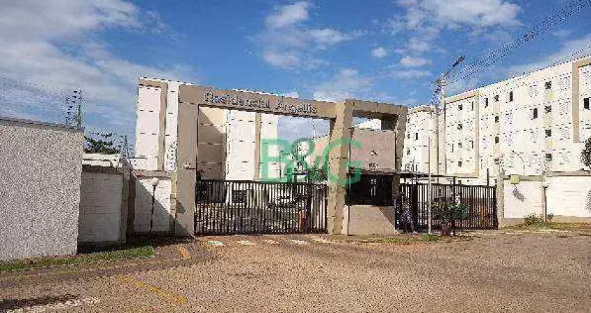 Apartamento com 2 dormitórios à venda, 39 m² por r$ 108.149 - residencial mac knight - santa bárbara d'oeste/sp