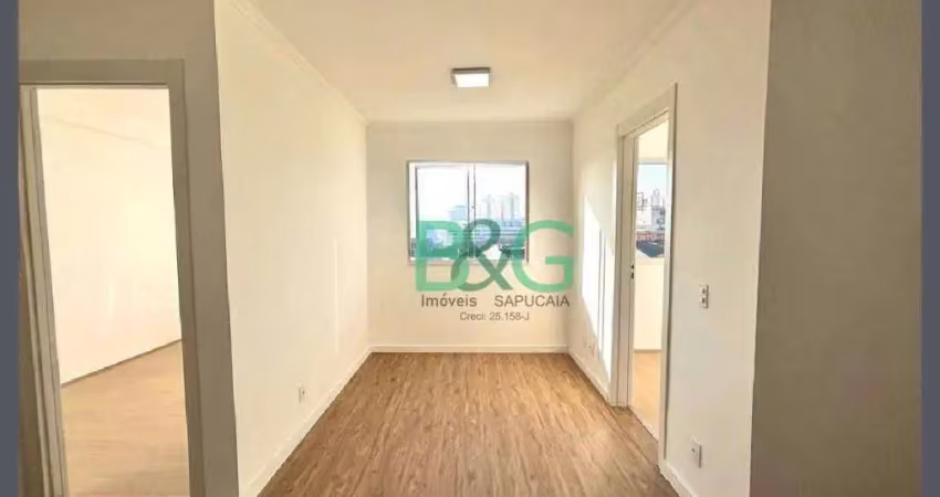 Apartamento com 2 dormitórios, 35 m² - venda por r$ 285.000 ou aluguel por r$ 2.116/mês - mooca - são paulo/sp