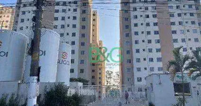Apartamento com 2 dormitórios à venda, 48 m² por r$ 146.400 - vila carmosina - são paulo/sp
