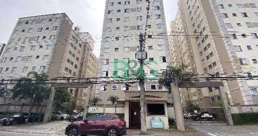 Apartamento com 2 dormitórios à venda, 45 m² por r$ 199.517 - vila homero thon - santo andré/sp