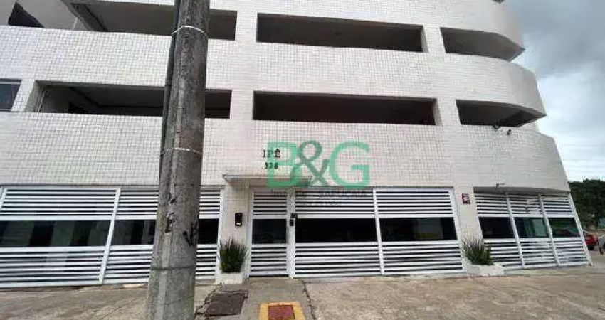 Apartamento com 2 dormitórios à venda, 48 m² por r$ 301.394 - vila voturuá - são vicente/sp