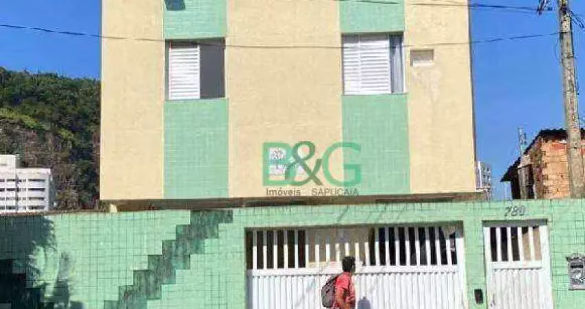Apartamento com 1 dormitório à venda, 41 m² por r$ 271.994 - vila voturuá - são vicente/sp