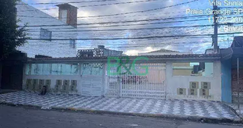 Casa à venda, 58 m² por r$ 200.541,64 - vila antártica - praia grande/sp