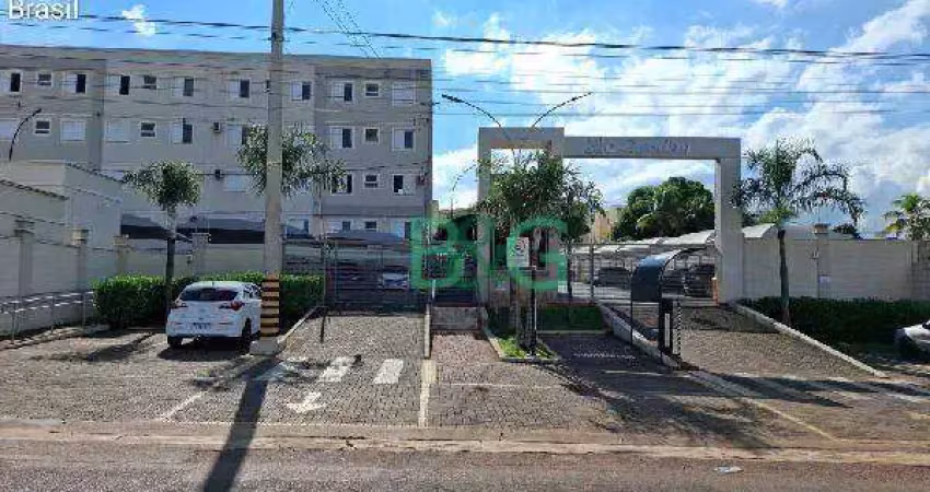 Apartamento com 2 dormitórios à venda, 39 m² por r$ 92.261 - vila toninho - são josé do rio preto/sp