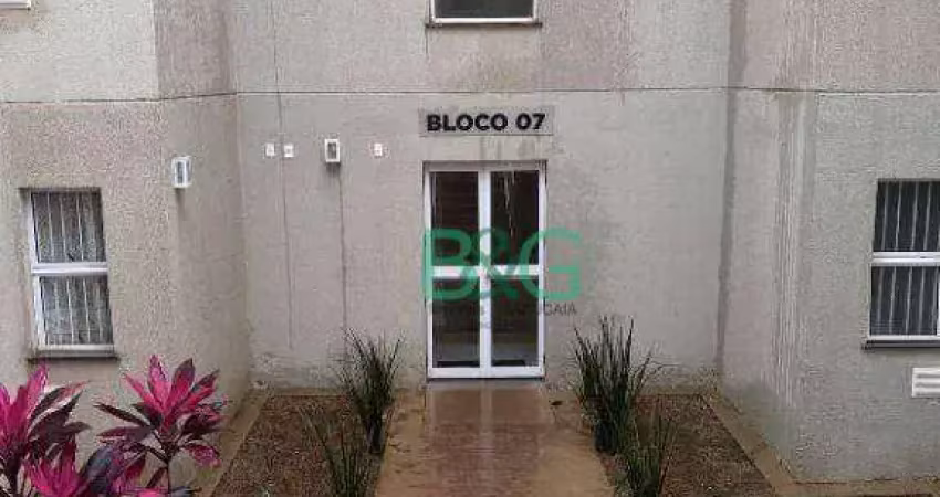 Apartamento com 2 dormitórios à venda, 43 m² por r$ 162.760 - vila são luiz - ourinhos/sp