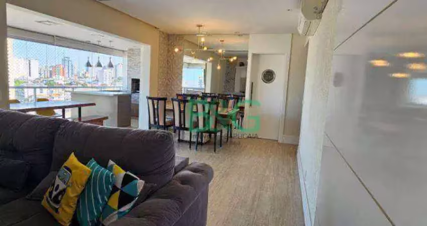 Apartamento com 3 dormitórios à venda, 128 m² por r$ 1.595.000,00 - ipiranga - são paulo/sp