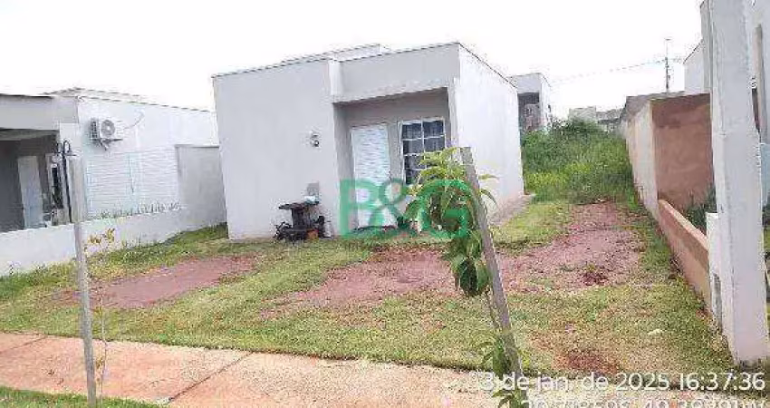 Casa com 2 dormitórios à venda, 47 m² por r$ 114.838 - egydio zani - são josé do rio preto/sp