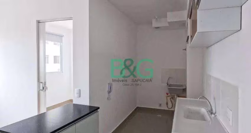 Apartamento com 2 dormitórios para alugar, 33 m² por r$ 1.990,00/mês - jardim pereira leite - são paulo/sp