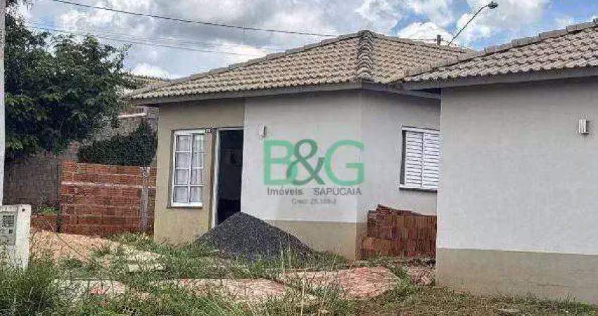 Casa com 2 dormitórios à venda, 45 m² por r$ 103.111 - egydio zani - são josé do rio preto/sp