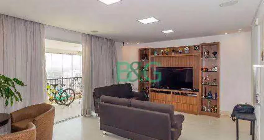 Apartamento com 4 dormitórios à venda, 178 m² por r$ 3.230.000,00 - mooca - são paulo/sp