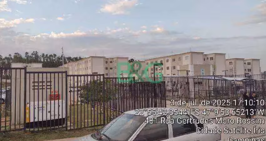 Apartamento com 2 dormitórios à venda, 68 m² por r$ 151.213 - jardim rossin - campinas/sp