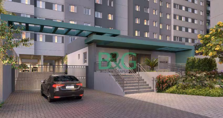 Apartamento com 2 dormitórios à venda, 34 m² por r$ 253.725,00 - vila indiana - são paulo/sp