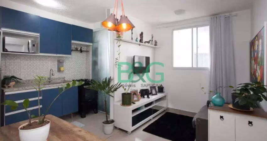 Apartamento à venda, 42 m² por r$ 285.000,00 - vila santa maria - são paulo/sp