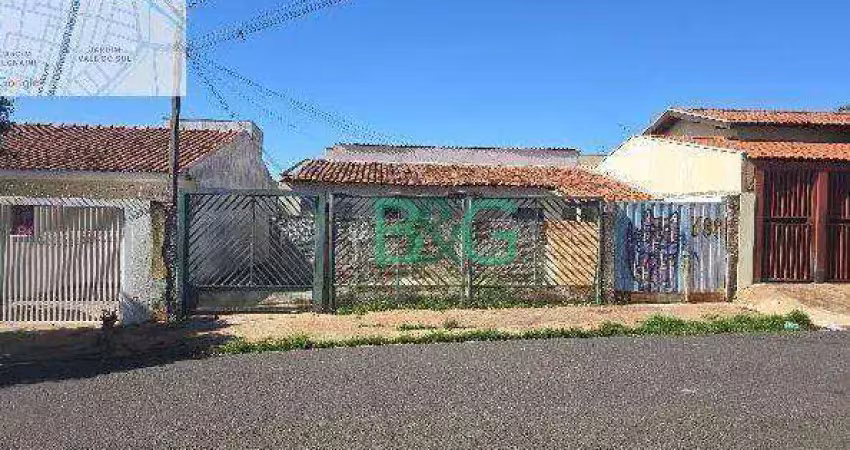 Casa com 2 dormitórios à venda, 70 m² por r$ 138.000 - jardim vale do sol - são josé do rio preto/sp