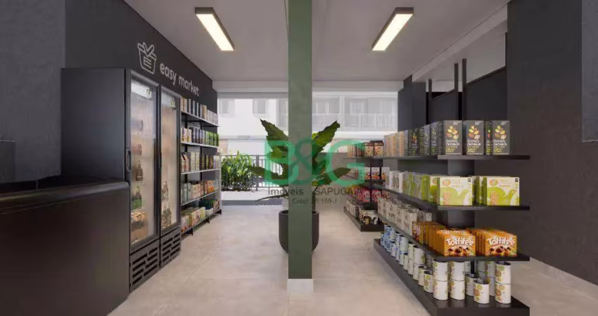 Apartamento à venda, 44 m² por r$ 362.763,40 - água branca - são paulo/sp