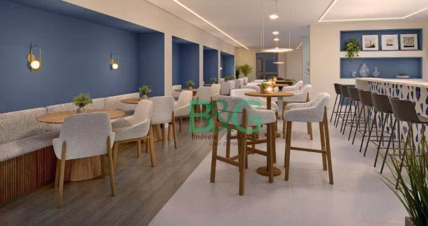 Apartamento garden com 2 dormitórios à venda, 51 m² por r$ 313.425 - interlagos - são paulo/sp