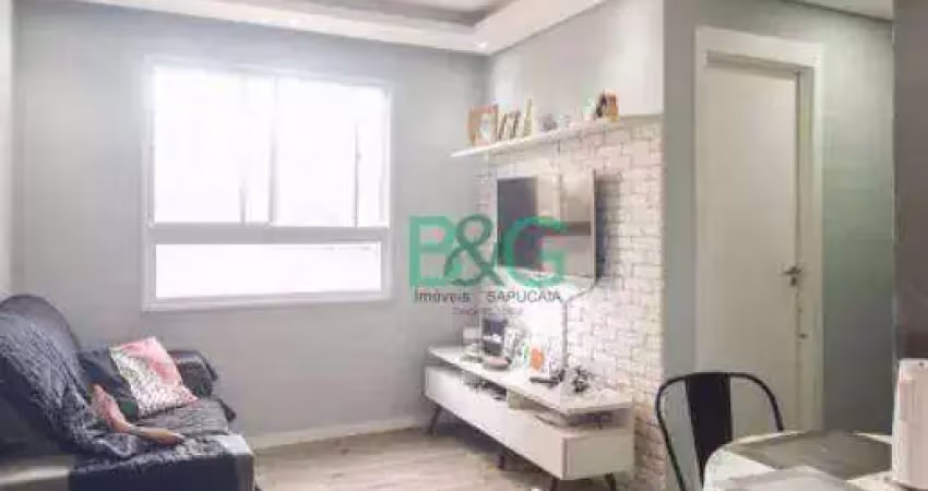 Apartamento com 2 dormitórios à venda, 42 m² por r$ 319.000 - jardim américa da penha - são paulo/sp