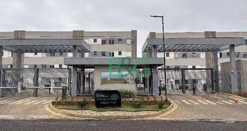 Apartamento com 2 dormitórios à venda, 43 m² por r$ 132.899,26 - loteamento residencial maria adelia - são josé do rio preto/sp