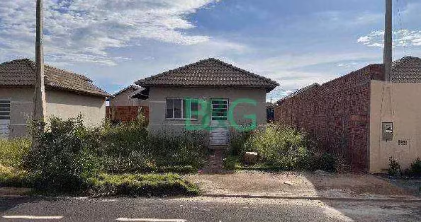 Casa com 2 dormitórios à venda, 44 m² por r$ 157.184 - residencial maria clara 2 - são josé do rio preto/sp