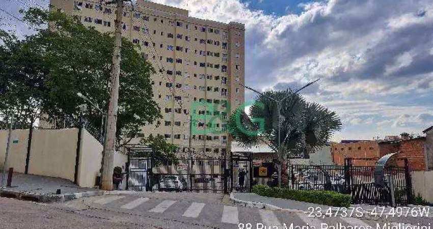Apartamento com 2 dormitórios à venda, 50 m² por r$ 131.476 - vila helena - sorocaba/sp