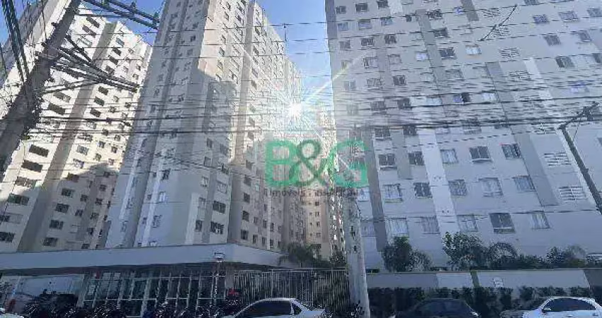 Apartamento com 2 dormitórios à venda, 36 m² por r$ 189.000 - vila das bandeiras - guarulhos/sp