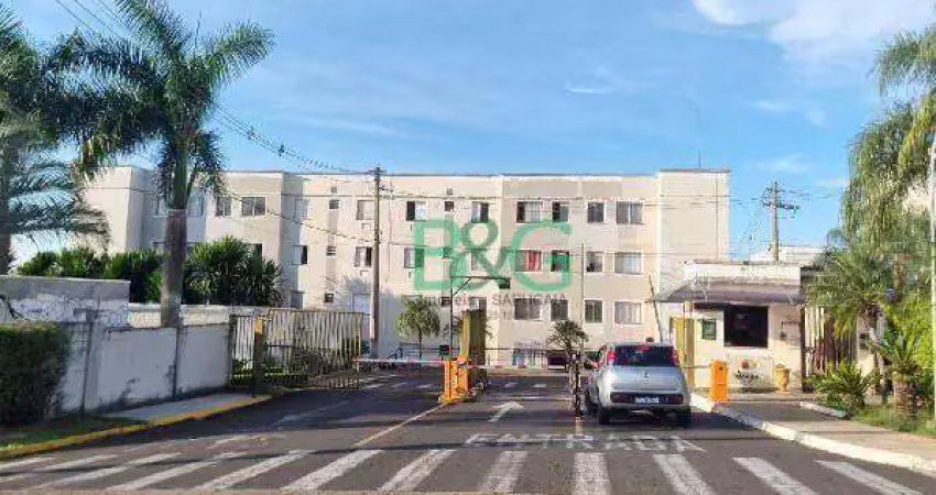 Apartamento com 2 dormitórios à venda, 47 m² por r$ 117.476 - vila cidade jardim - botucatu/sp
