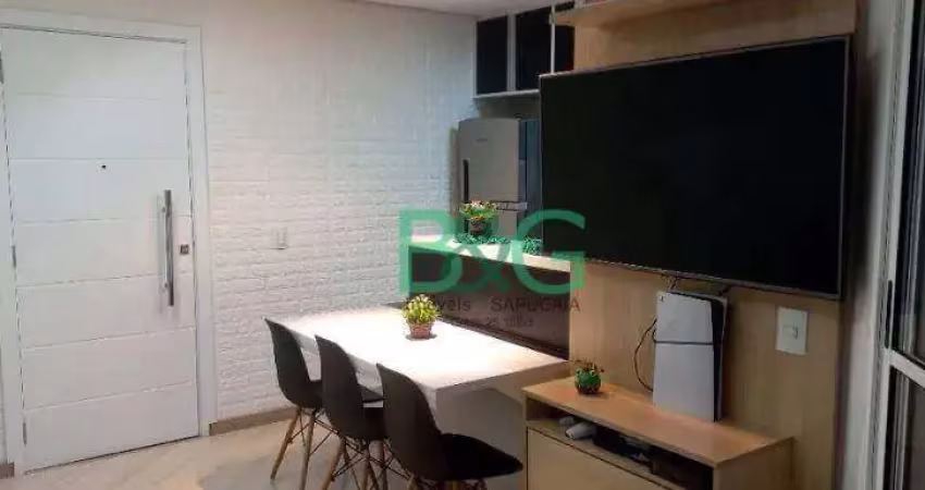 Apartamento com 2 dormitórios à venda, 48 m² por r$ 290. - vila bela vista - são paulo/sp