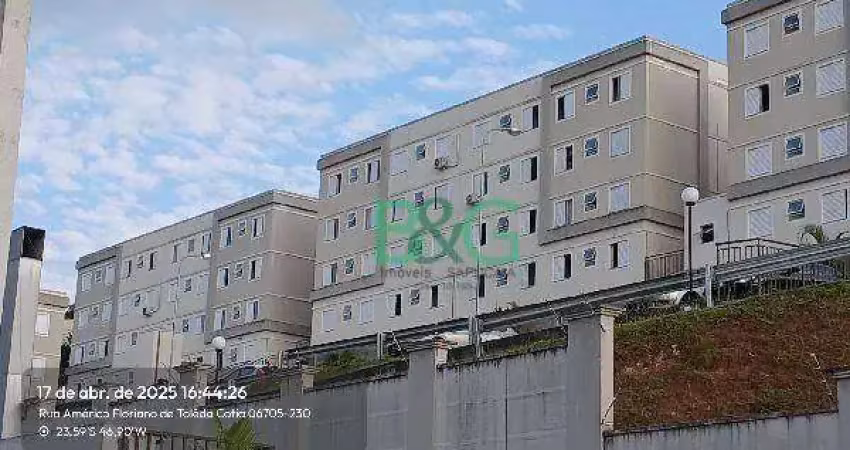 Apartamento com 2 dormitórios à venda, 113 m² por r$ 197.308 - bairro do rincão - cotia/sp
