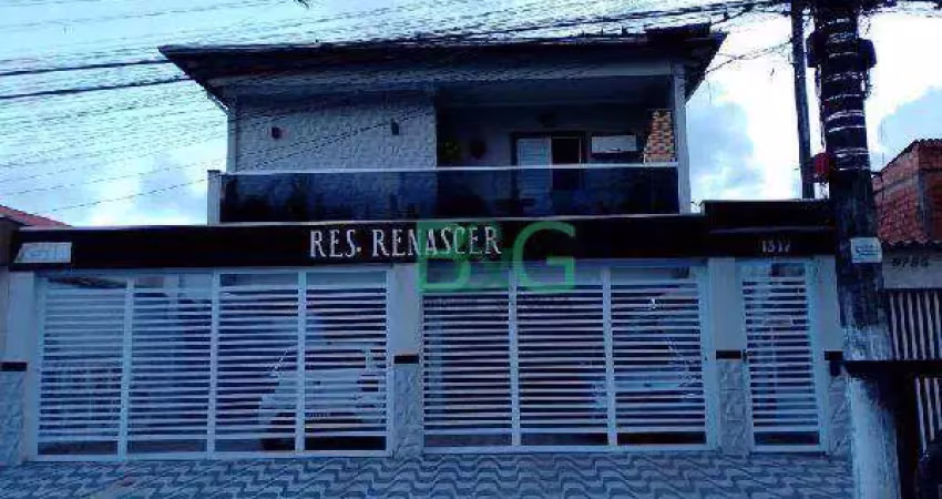 Casa com 2 dormitórios à venda, 42 m² por r$ 207.087 - balneário esmeralda - praia grande/sp