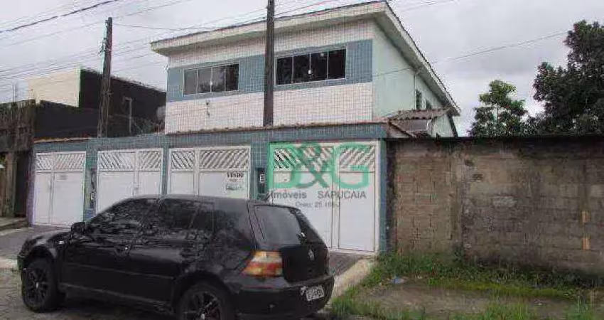 Prédio à venda, 67 m² por r$ 125.718 - parque das bandeiras - são vicente/sp