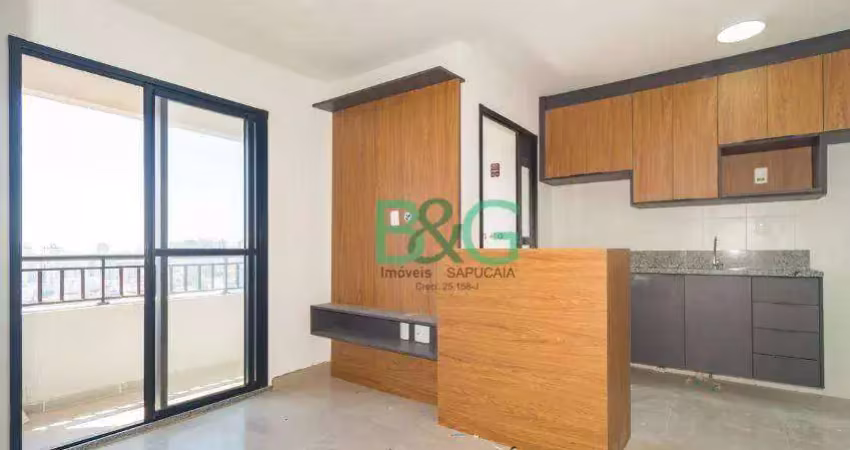 Apartamento com 2 dormitórios à venda, 43 m² por r$ 419.000 - belenzinho - são paulo/sp