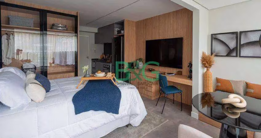 Studio com 1 dormitório à venda, 46 m² por r$ 780.000,00 - vila clementino - são paulo/sp