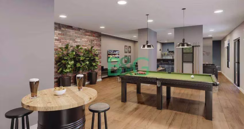 Apartamento garden com 2 dormitórios à venda, 36 m² por r$ 242.451,00 - vila ré - são paulo/sp