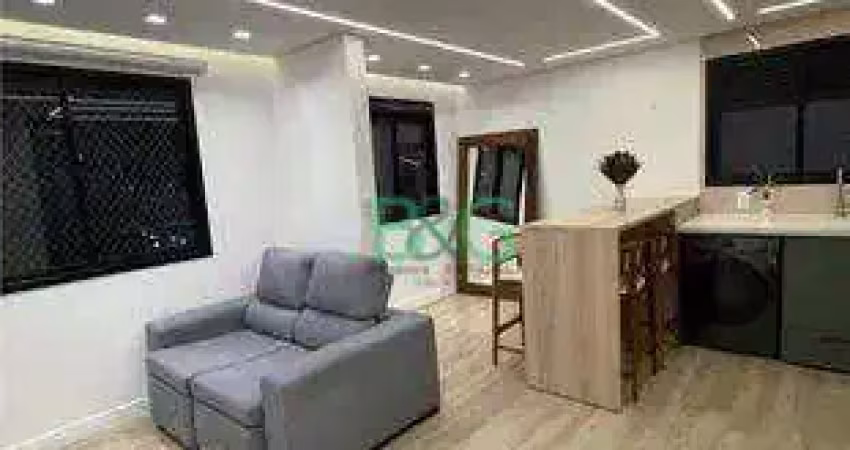 Apartamento à venda, 32 m² por r$ 490.000,00 - barra funda - são paulo/sp