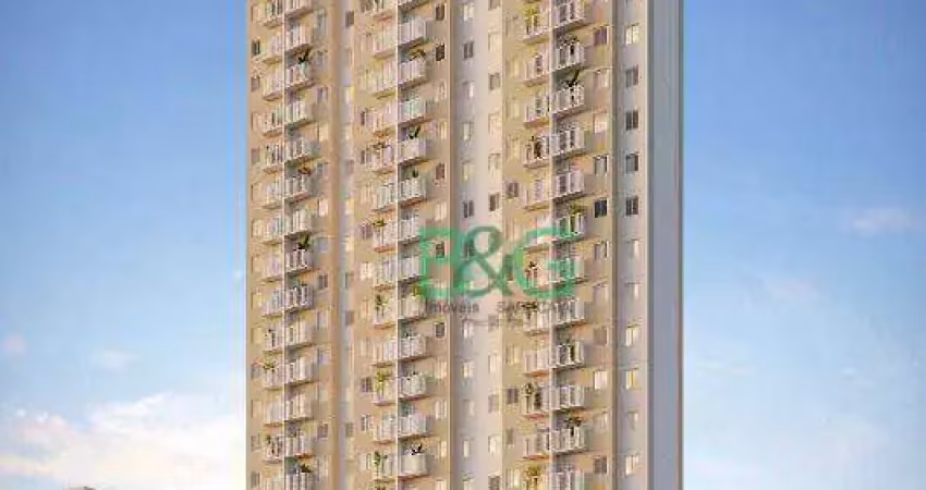 Apartamento com 2 dormitórios à venda, 35 m² por r$ 253.625 - guaiaúna - são paulo/sp