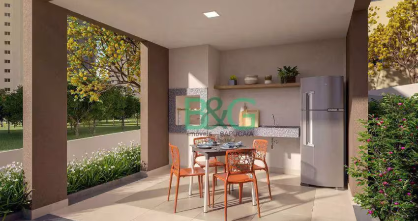 Apartamento com 2 dormitórios à venda, 32 m² por r$ 240.765 - vila inglesa - são paulo/sp