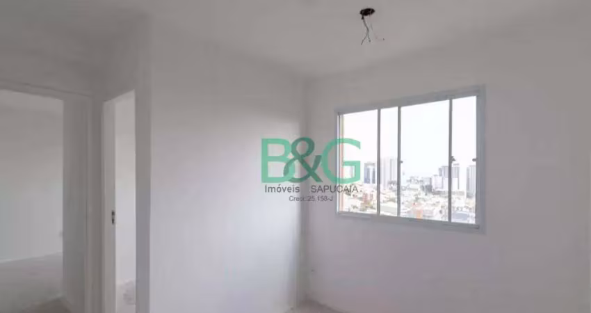 Apartamento com 2 dormitórios à venda, 37 m² por r$ 334.000 - cidade patriarca - são paulo/sp