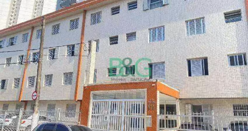 Apartamento com 2 dormitórios à venda, 44 m² por r$ 123.290 - boqueirão - praia grande/sp