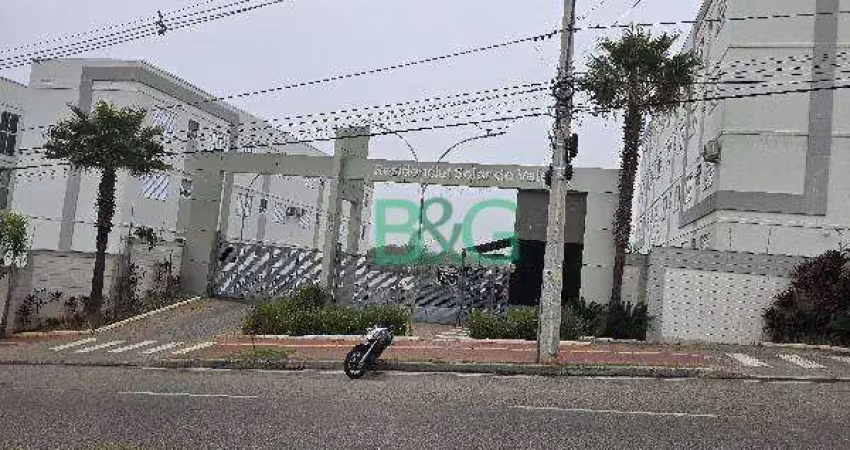 Apartamento com 2 dormitórios à venda, 40 m² por r$ 183.595 - caguassu - sorocaba/sp