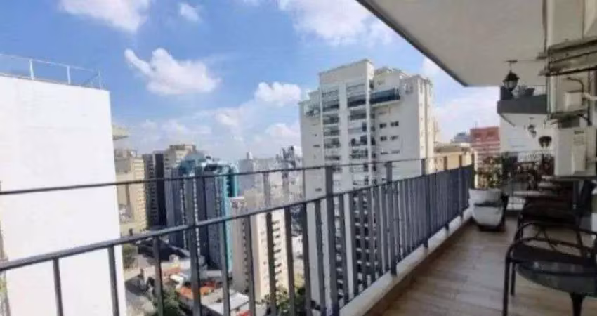 Apartamento com 4 dormitórios à venda, 165 m² por r$ 2.550.000,00 - moema - são paulo/sp