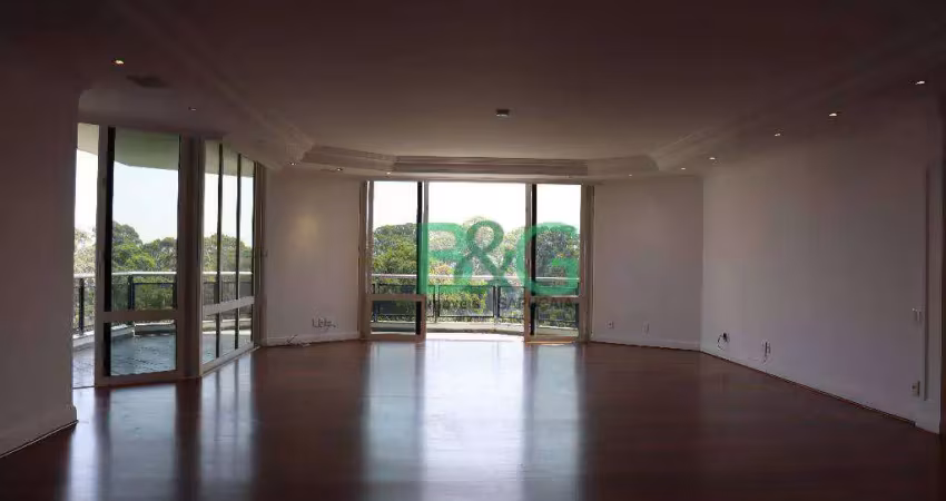 Apartamento com 5 dormitórios à venda, 542 m² por r$ 7.500.000,00 - santo amaro - são paulo/sp